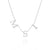 Initials Necklace, Three Letters