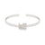 Baby Kufi Name Bangle with Diamonds