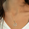 Circle Diamond Glass Locket