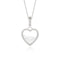 Heart Diamond Shaker Necklace