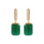 Kalut Green Onyx Earrings