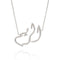 Niwa One Name Necklace, Full Diamond