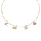 Bohemian Mini Four Letter Necklace