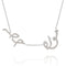 Niwa Two Name Necklace, Full Diamond