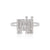 One Name Kufi Ring Full Diamonds