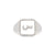 Plex Letter Square signet Ring