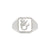 Plex Two Letter Square Ring