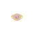 Pink Heart Signet Ring