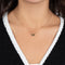 Baby Kufi Name Necklace with Diamonds