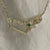 UAE Map Necklace With Emerald