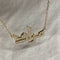 Tasci Arabic Name Necklace, Full Diamond