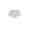 Heart Diamond Signet Ring
