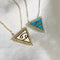 Horoscope Libra Necklace with Enamel