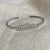 Baby Kufi Name Bangle with Diamonds