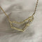 UAE Map Diamond Necklace